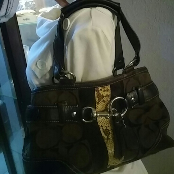 Authentic Coach Python Purse - Picture 6 of 6